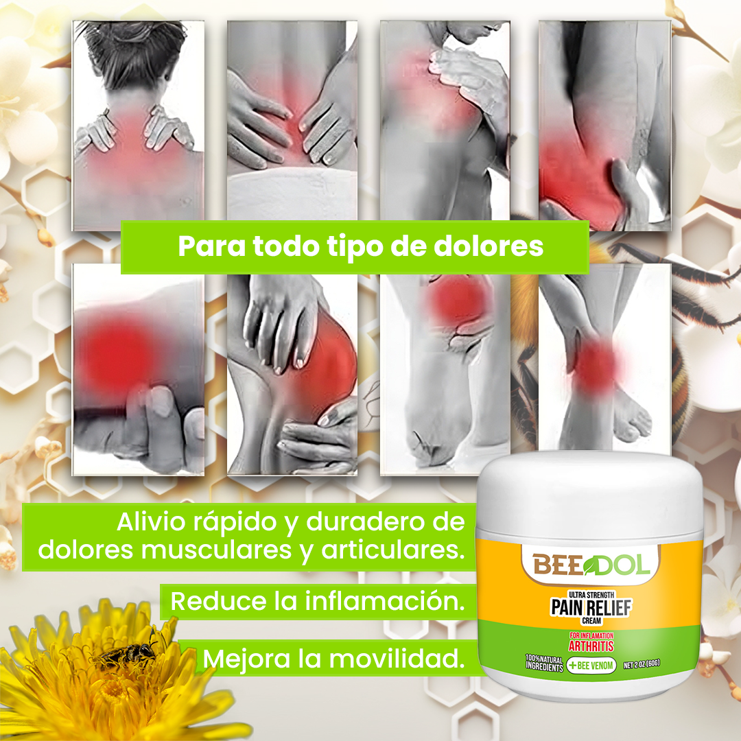 Maravillosa Crema para el dolor articular Beedol