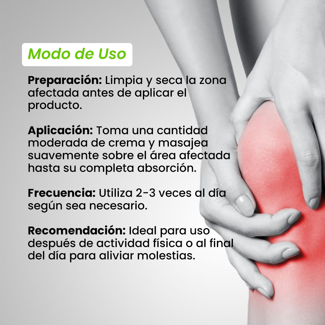 Maravillosa Crema para el dolor articular Beedol
