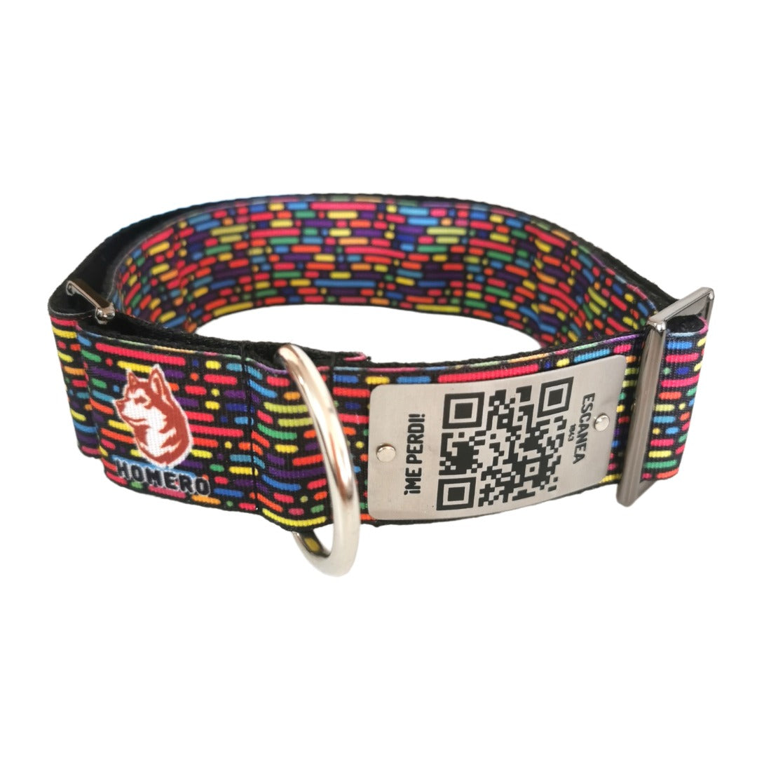 ¡Nuevo! Collar con identificación QR