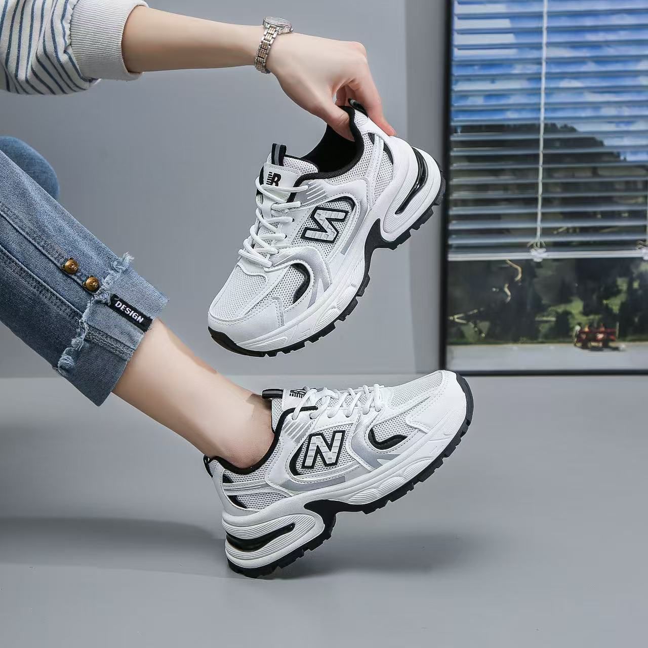 ¡Nuevos Tenis Súper - Cómodos N B Storm!