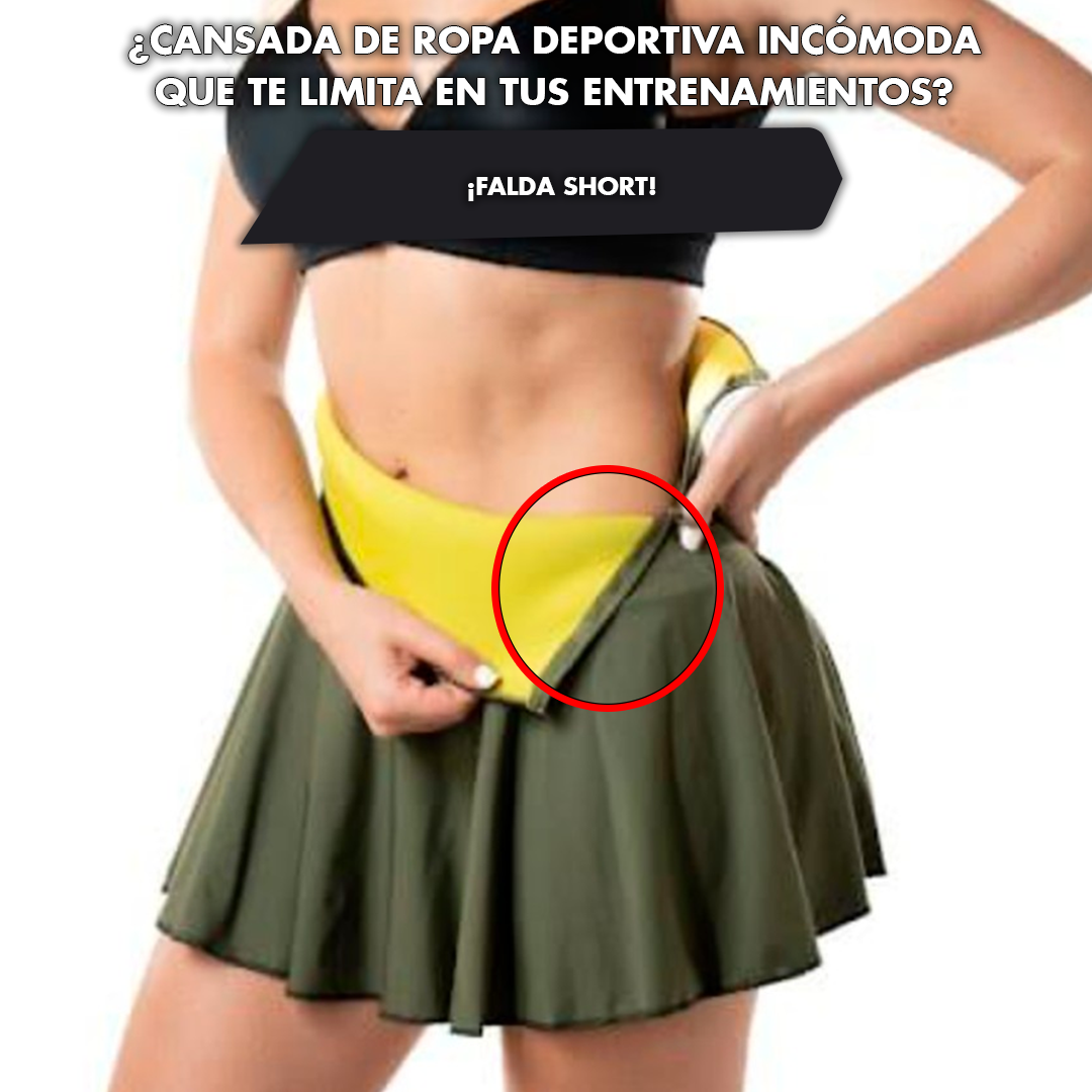Falda Short Control de abdomen - faja neopreno