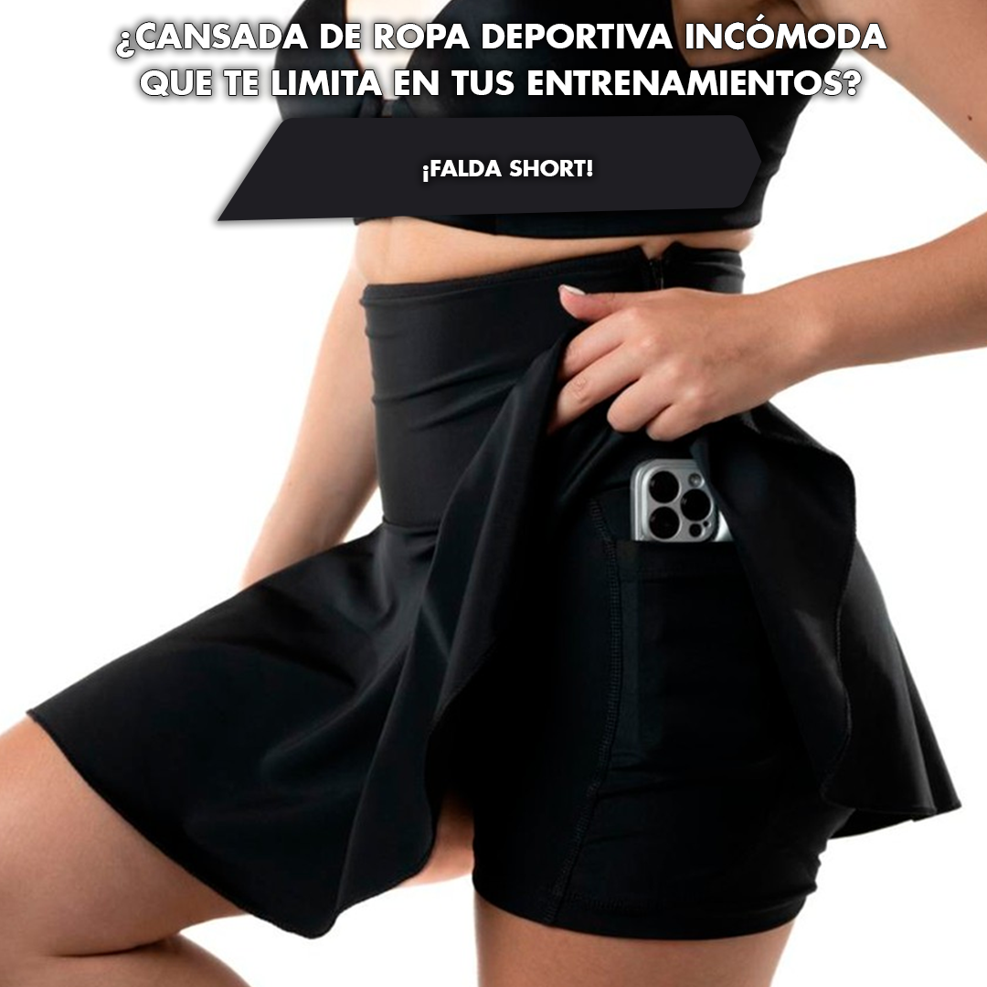 Falda Short Control de abdomen - faja neopreno