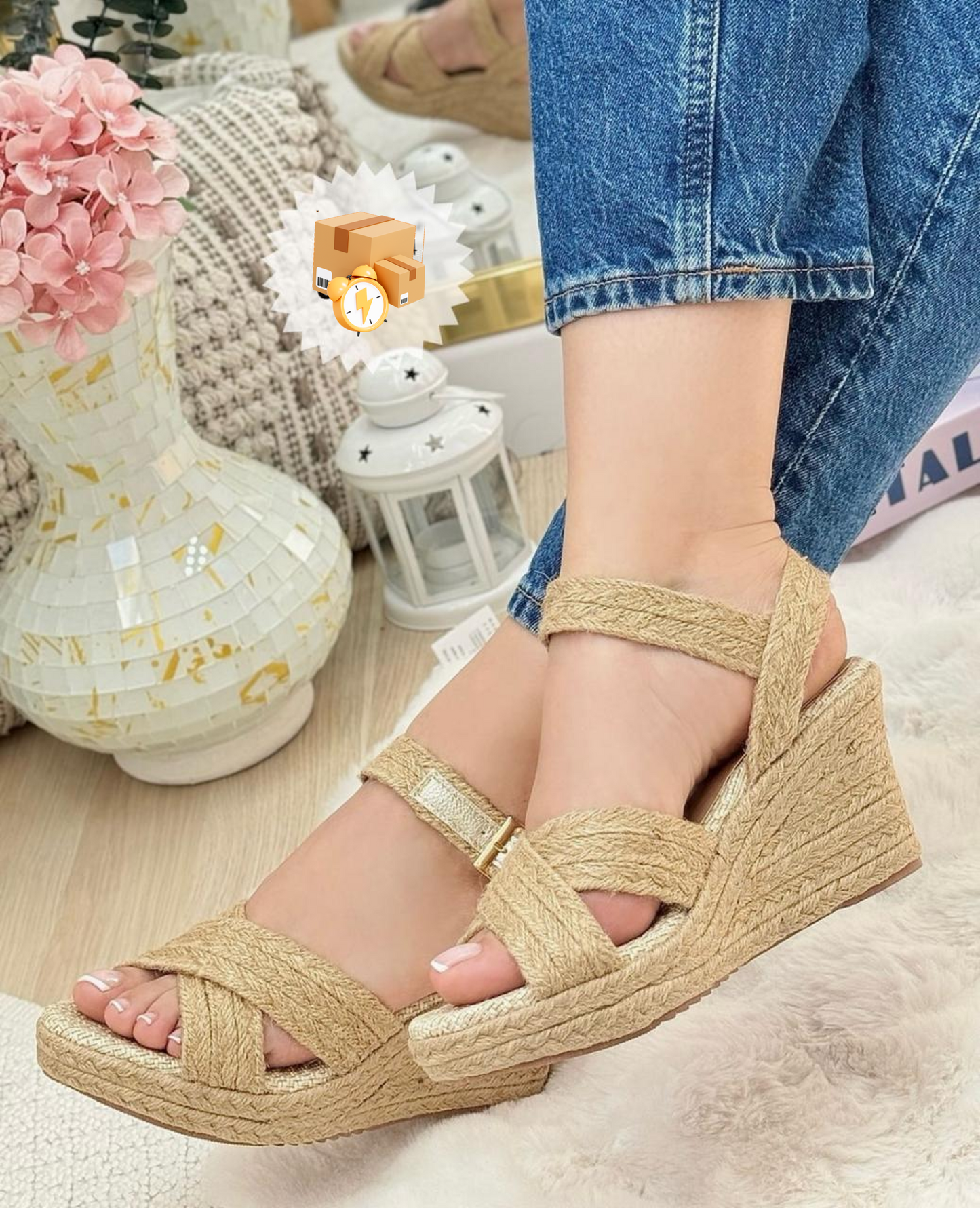¡Espectaculares! Sandalias CaminArte Suela Yute