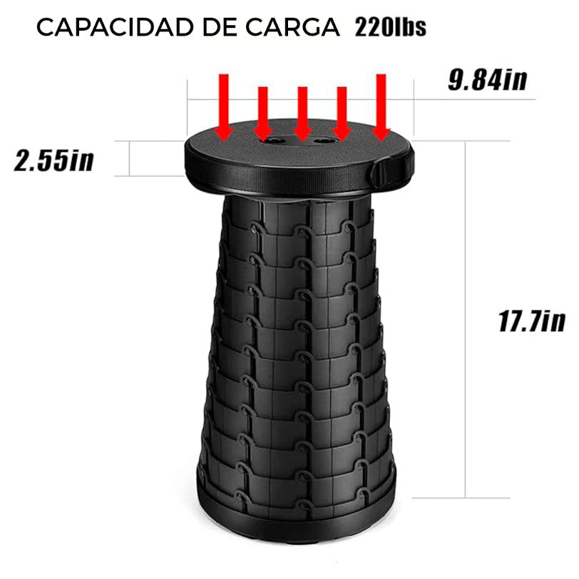 Comodidad en todas partes con la NUEVA silla plegable portátil